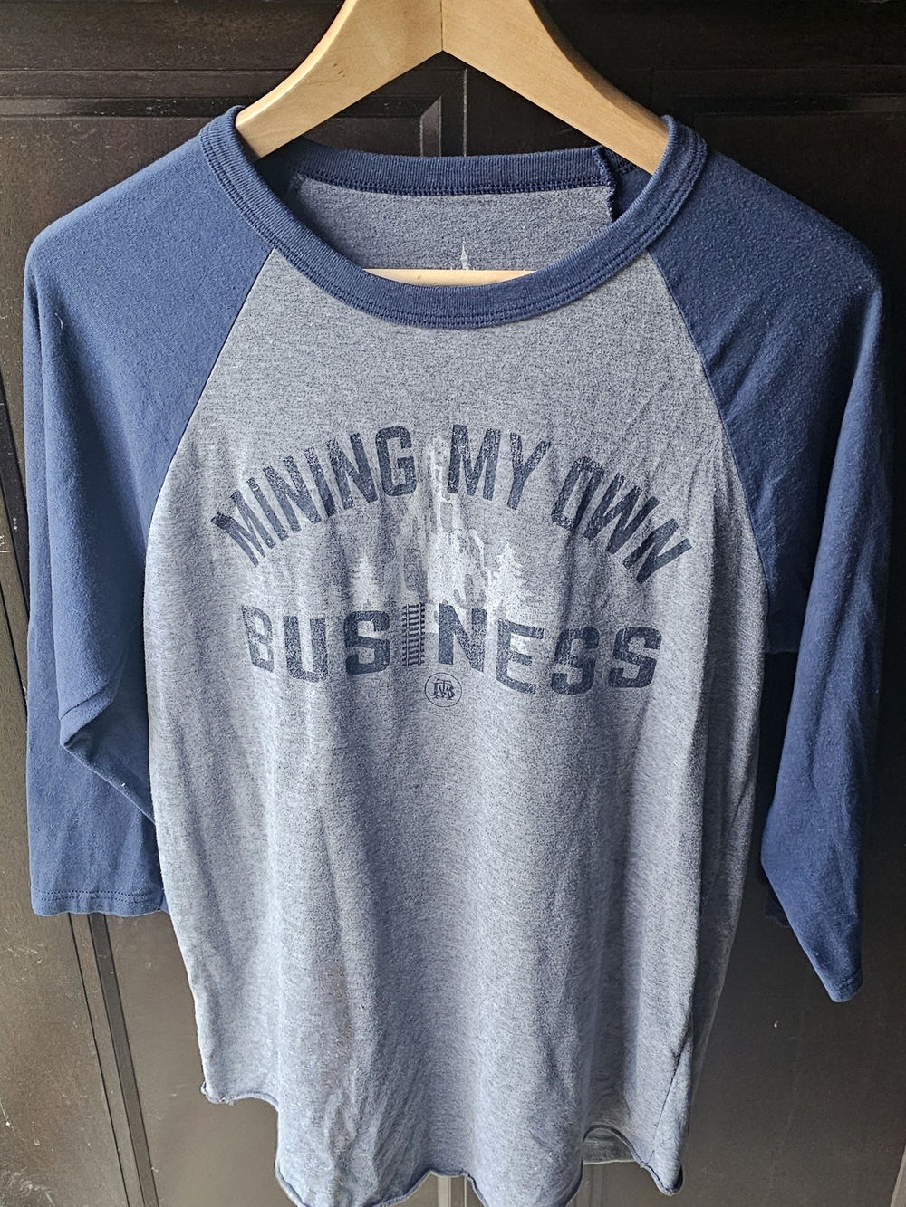 Disney Parks Mining My Own Business 3/4 Sleeve Shirt